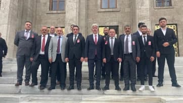 MHP Araklı İlçe Teşkilatı Ankara'da