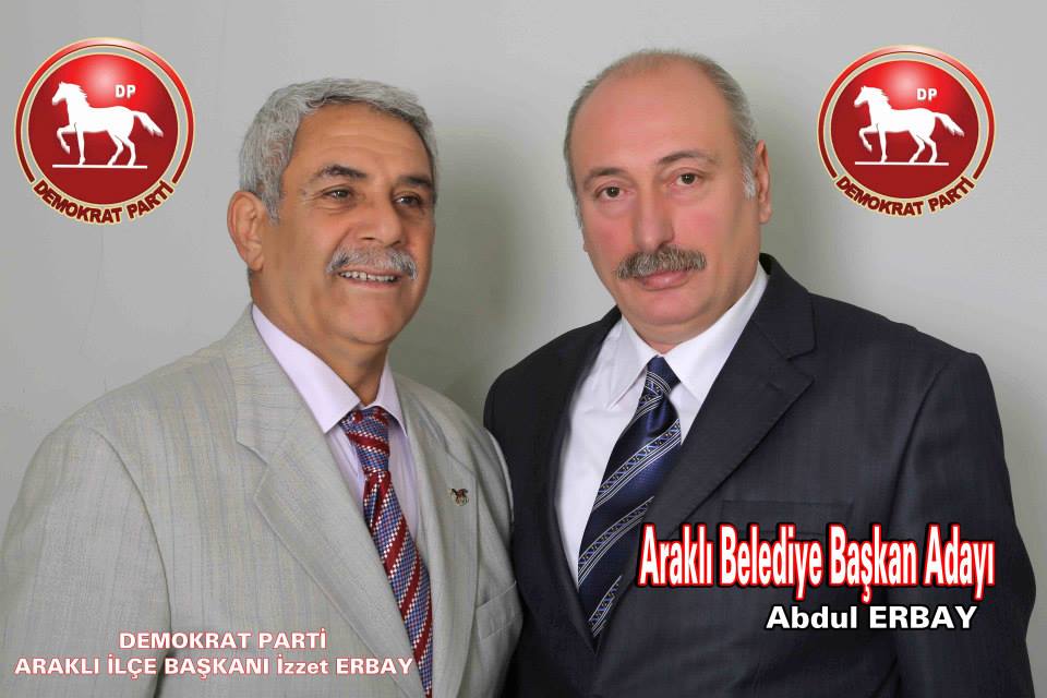 Demokrat Parti Araklı Belediye Başkan Adayı Abdul Erbay