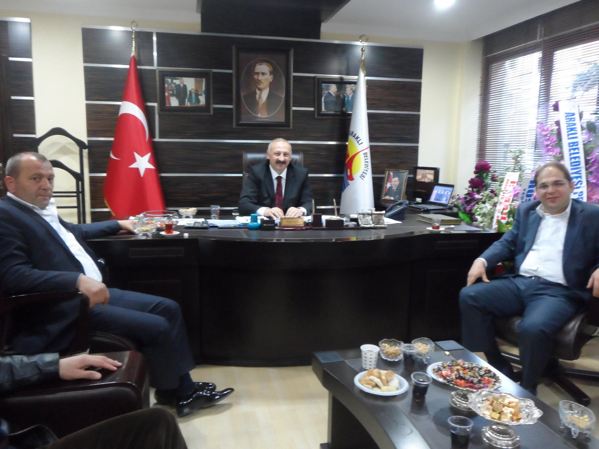 Araklı Kaymakamın dan Hayırlı olsun Ziyareti
