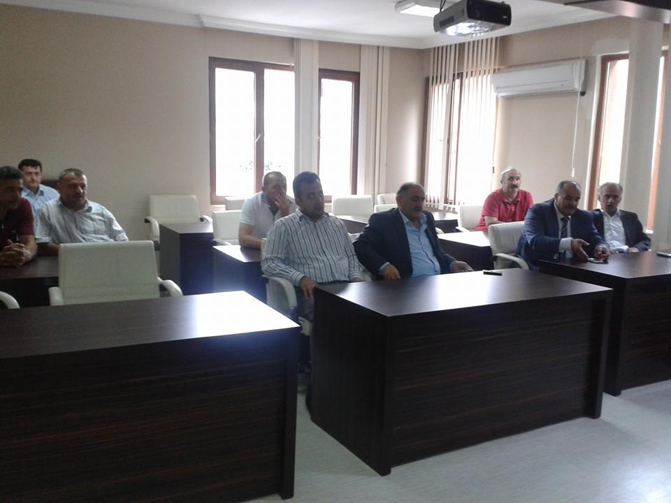 Araklı Belediyesi Aylık Toplantısı Yapıldı