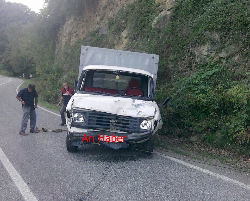 Araklı’da Trafik Kazası