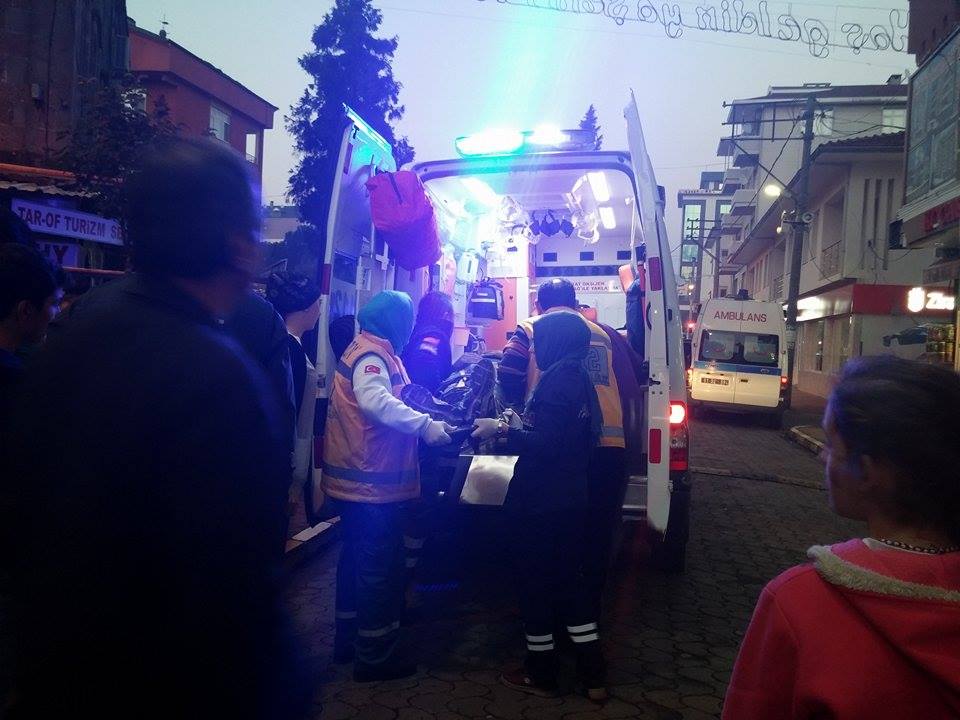 Araklı&#8217;da İş Kazası