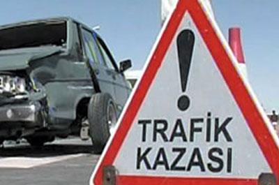Araklı Sahilde Trafik kazası