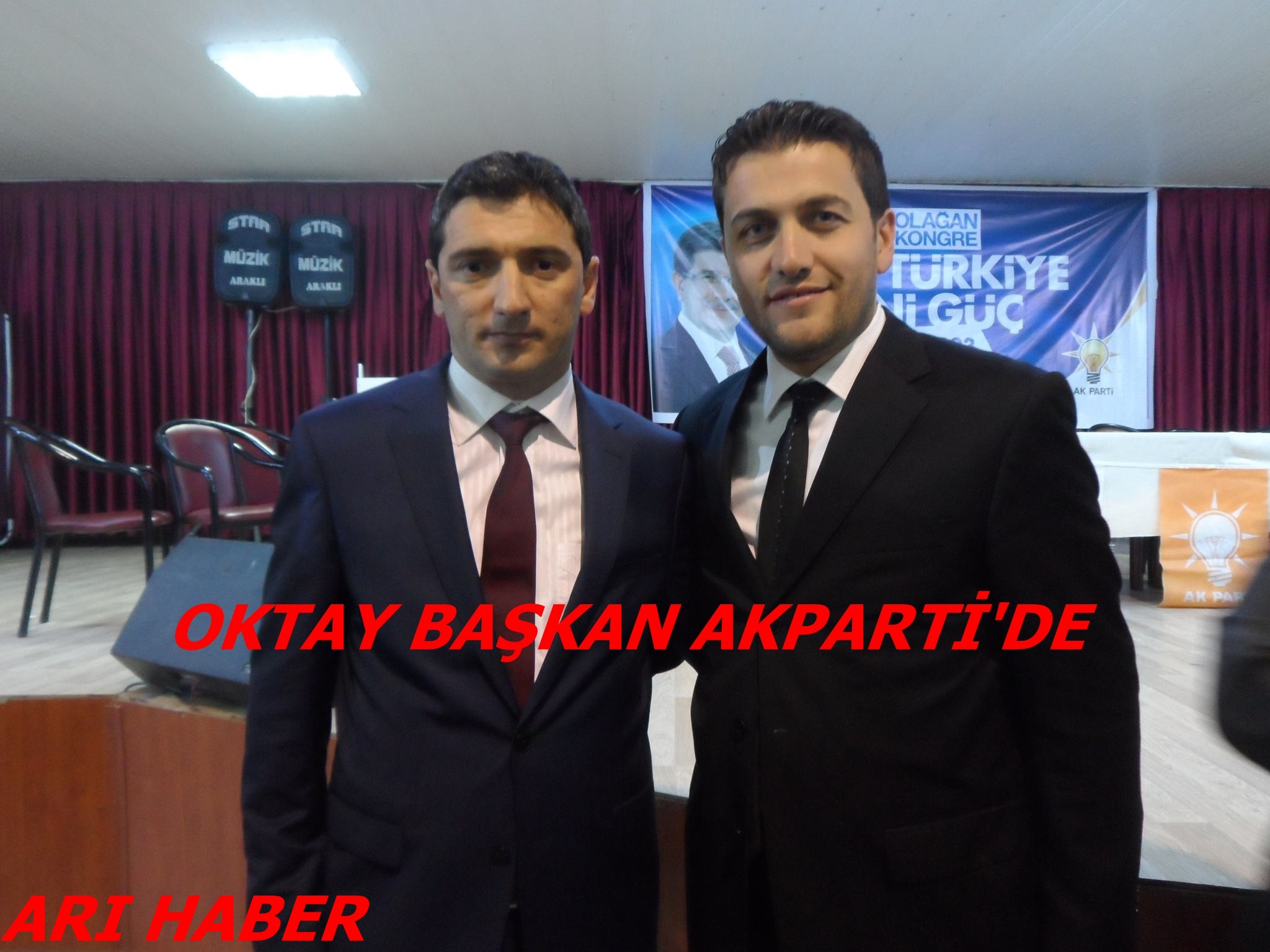 Oktay Başkan Resmen Akparti&#8217;de