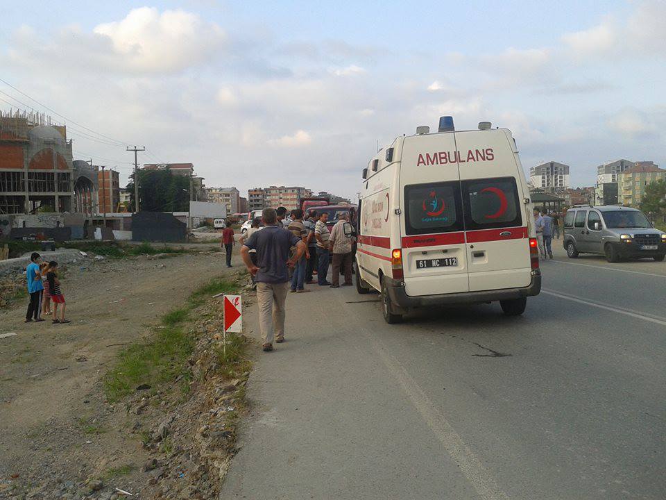 ARAKLIDA TRAFİK KAZASI