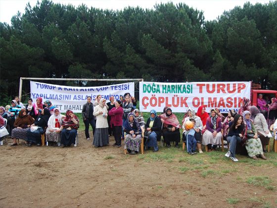 Çöp Depolama Tesisi’ne halkın tepkisi dinmek bilmiyor !