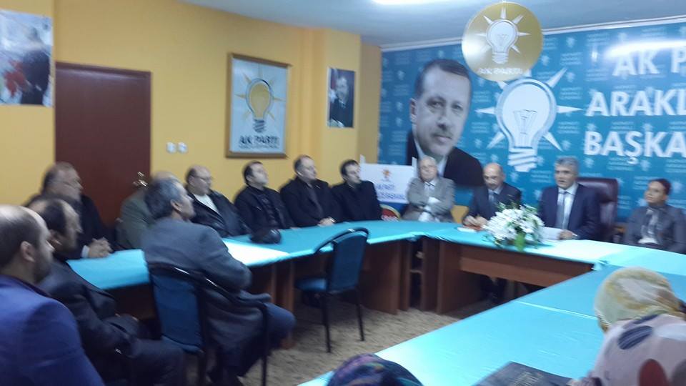 Ak Parti İl Başkanı Günnar Araklı’da