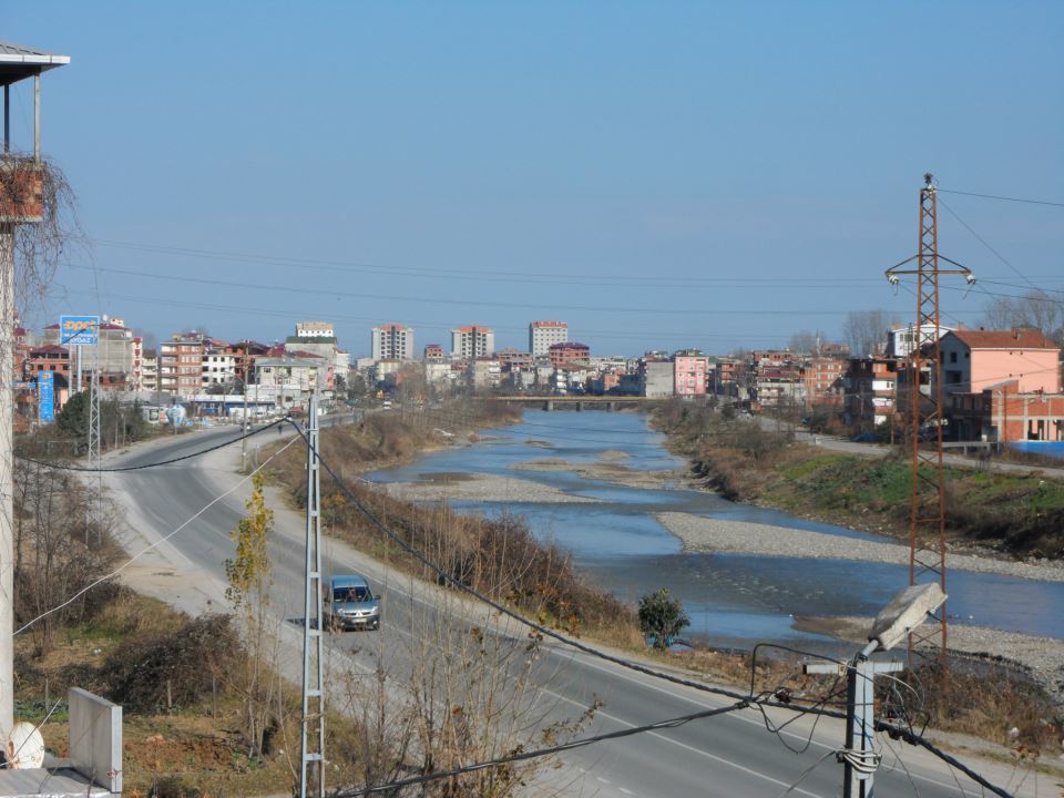 Araklı Karaderede Trafik Kazası