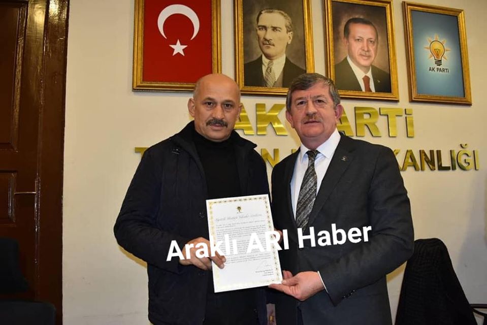 Cumhurbaşkanı Erdoğan Araklılı Eski Başkana Mektup Gönderdi