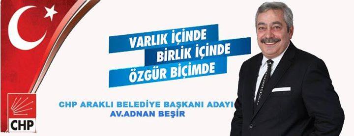 Araklı da Adnan Beşir Rüzgarı