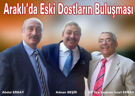 Araklıda Eski Dostların Buluşması
