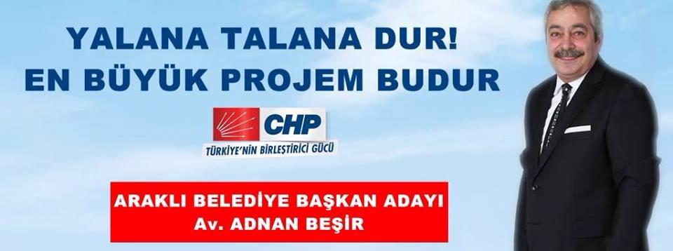 CHP Araklı Encümenleri Belli oldu