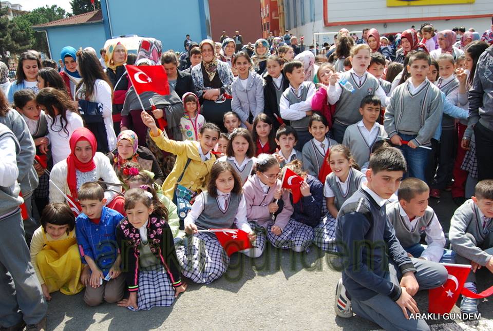Ararklı da 23 Nisan Bayramı Coşkusu