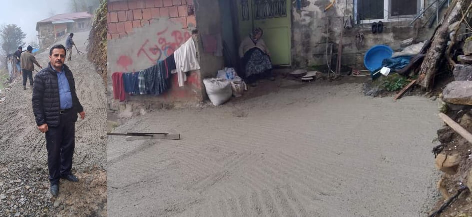 Araklı Yeşilyurt Muhtarın'dan Örnek Olacak Davranış