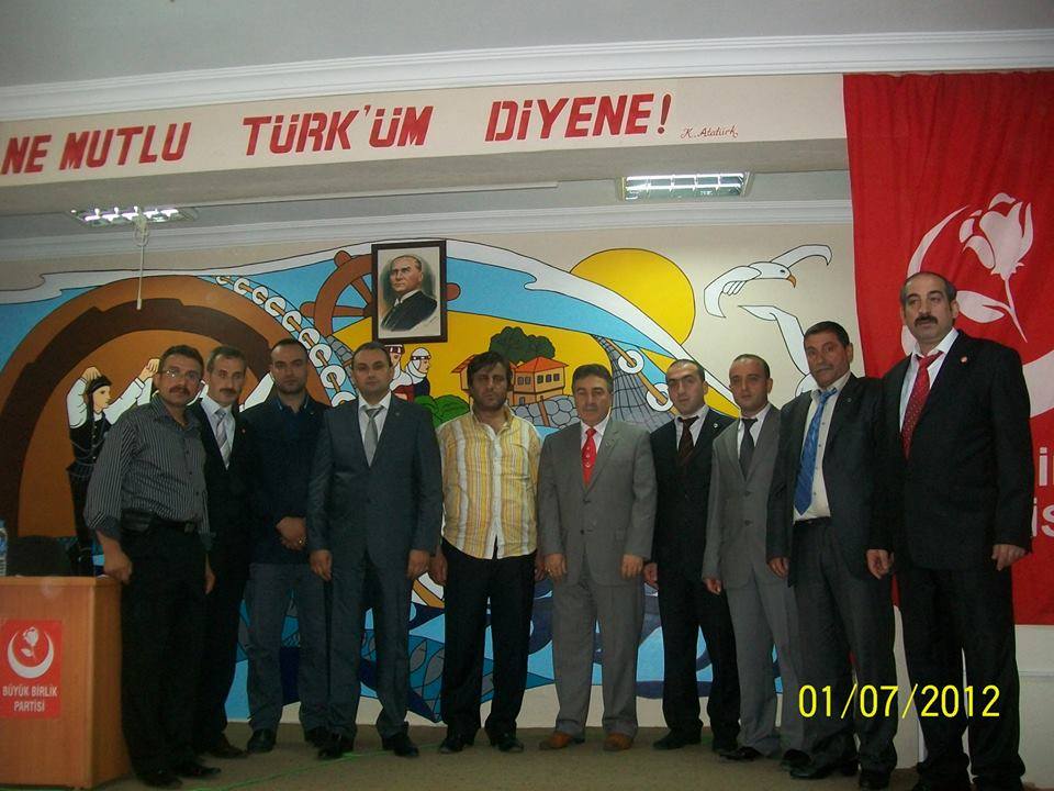 BBP Araklı Encümenlerini Açıkladı