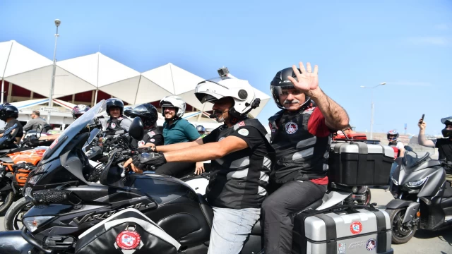 Trabzon Motorsiklet Festivalinde Nefesler tutuldu