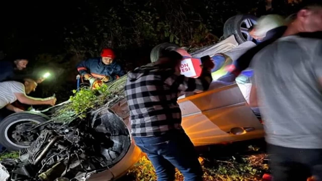 Yanbolu'da Feci Kaza 3 ölü 1 yaralı