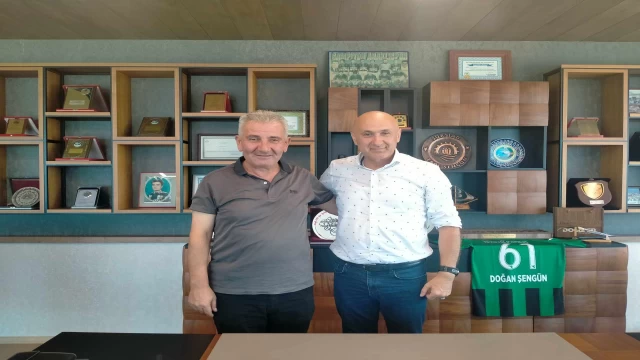 Trabzonsporlu Yönetici Yılmaz'dan Şengüne Ziyaret