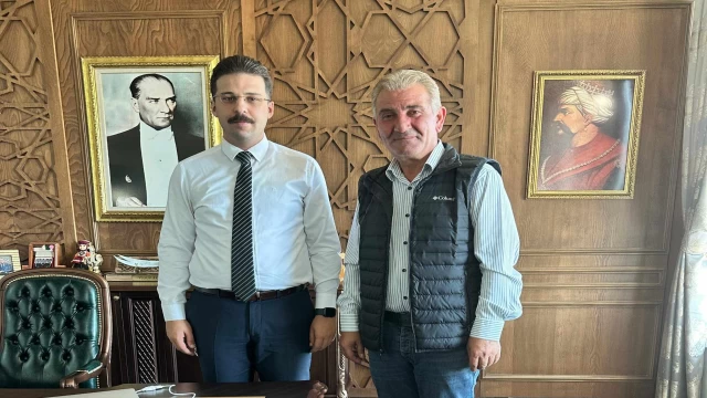 Şengün'den Araklı Kaymakamı Akın'a Hayırlı Olsun Ziyareti