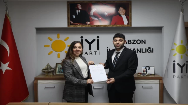 Araklılı İYİ Parti Trabzon Gençlik Kolları Başkanı oldu