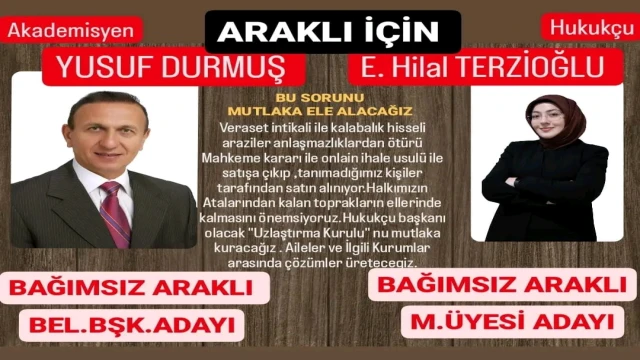 Araklı'da Hisseli Arazilerde Yaşanan Sorunlar