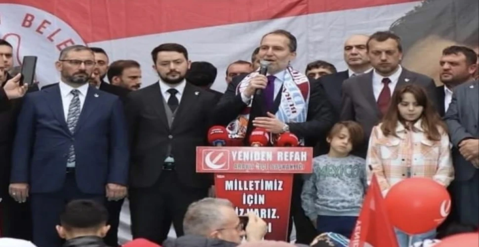 Fatih Erbakan Araklı'da Konuştu