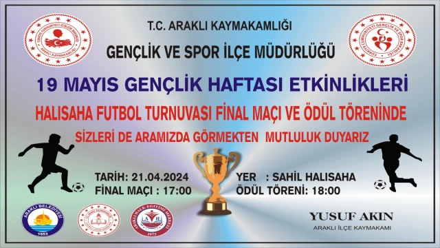 Araklı Gençlik ve Spor İlçe Müdürlüğü Duyurdu