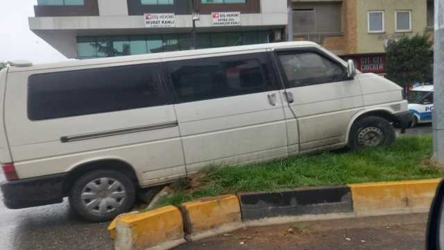 Araklı'da Dikkat Çeken Trafik Kazası