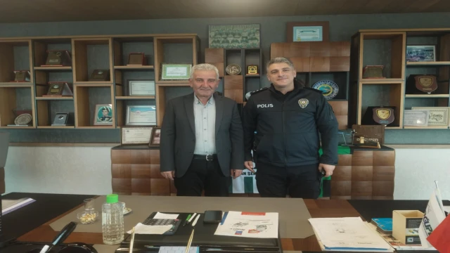 Araklı Emniyet Müdürü Bülbül Doğu Pen'i Ziyaret Etti