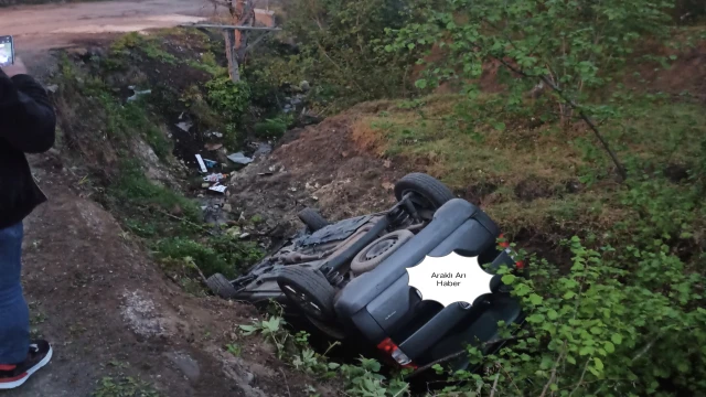 Araklı'da Trafik Kazası Yaralılar Var