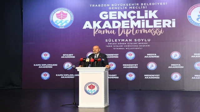 Süleyman Soylu Trabzon'da Önemli Açıklamalarda Bulundu