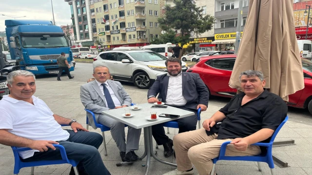 Başkanlar Araklı'da Aynı Karede