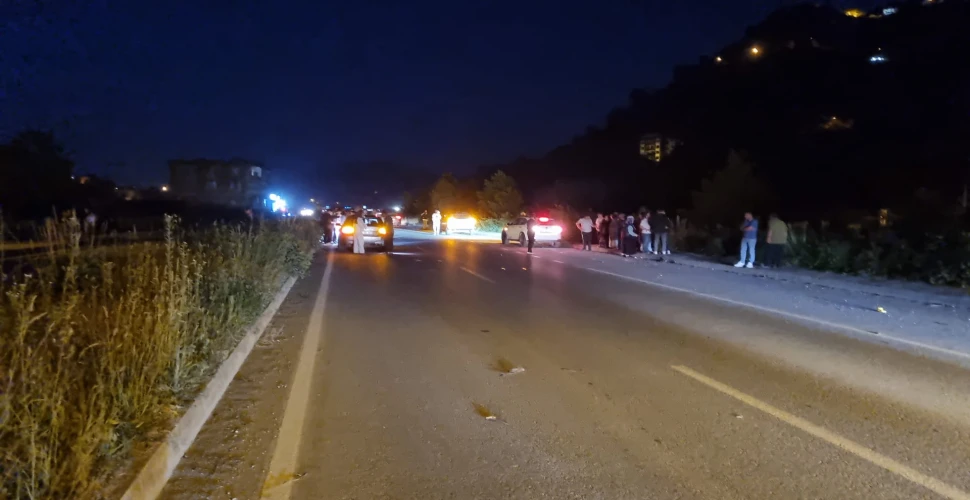 Araklı Kaşıkçı mevkiinde trafik kazası Bir Çocuk Ağır Yaralandı