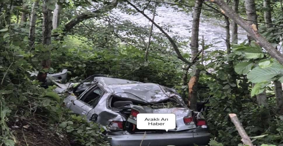 Araklı'da Trafik Kazası Yaralılar Var