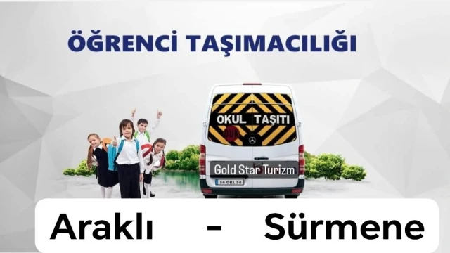 Araklı ve Sürmene için Öğrenci Taşımacılığı Özel Servis Kayıtları