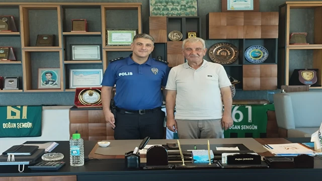 Şengün'e Veda Ziyaretinde Bulundu