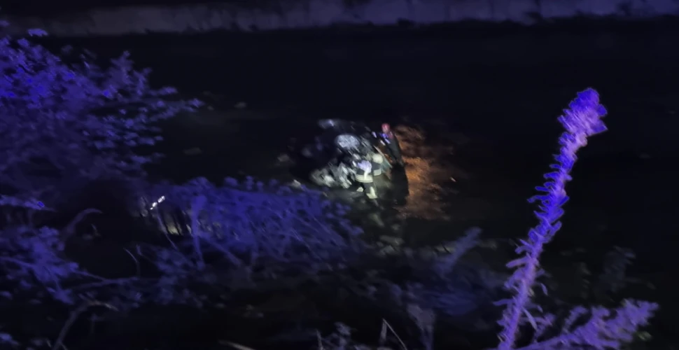 Araklı Karadere Yolunda Araç Dereye Uçtu