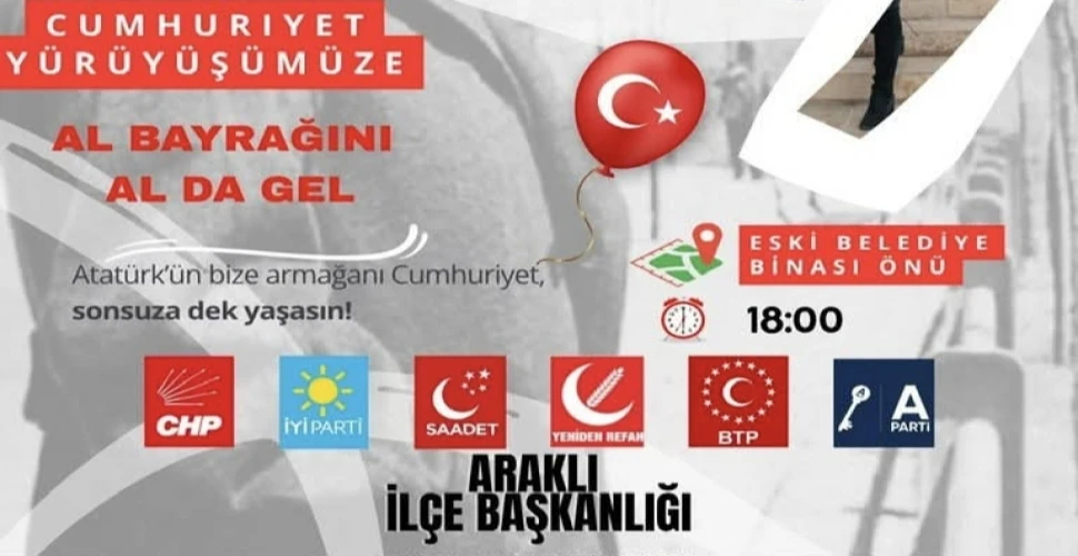 Araklı'da 6. Partiden Ortak Karar