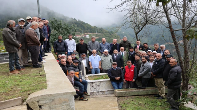 Şehit Mehmet Keskin Araklı'da Kabri Başında anıldı