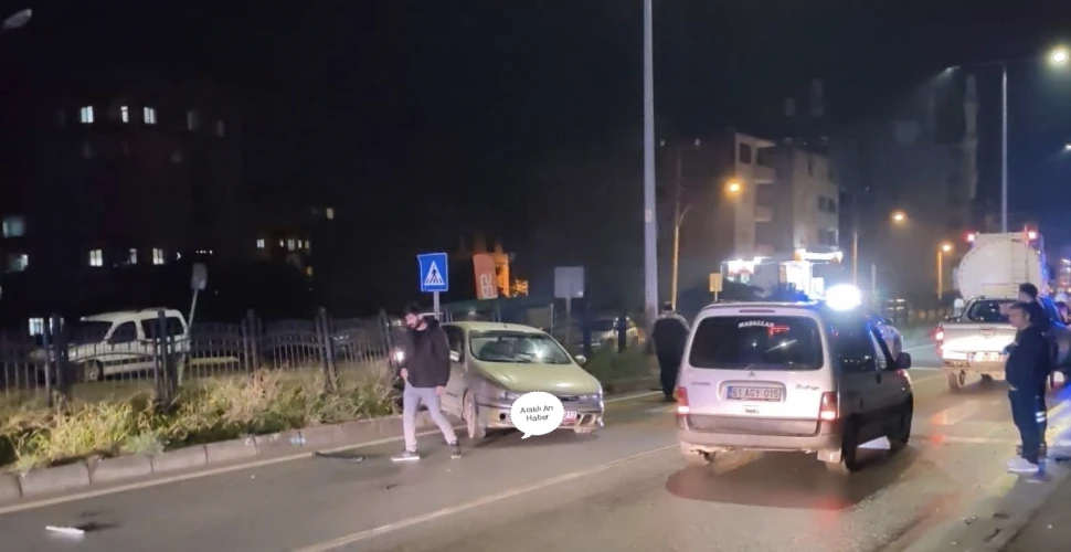 Araklı'da Zincirleme Trafik Kazası Yaralılar Var