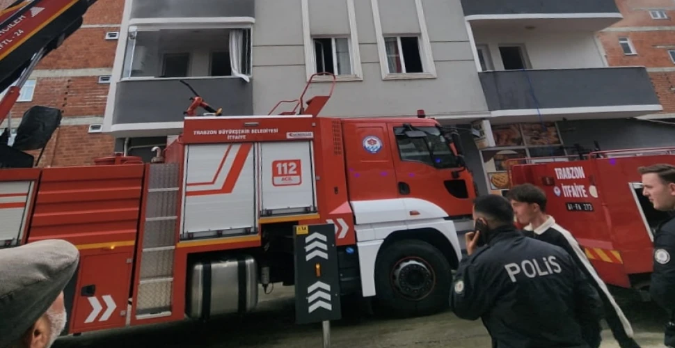 Araklı’da Ev Yangını Korkuttu: Çocuklar Son Anda Kurtuldu