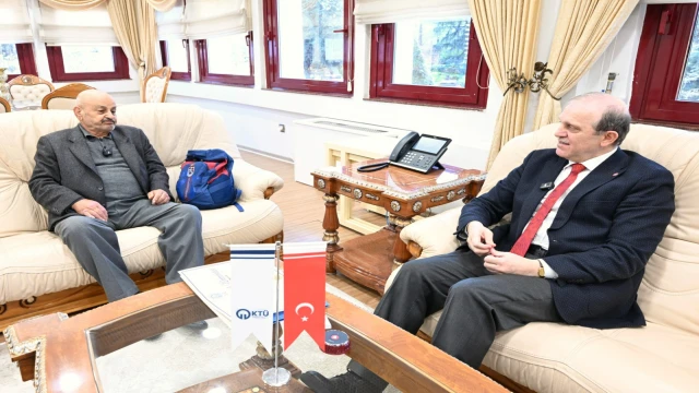 Türkiye Gündemine Oturan KTÜ Mezunu, Kendi Üniversitesinde Ağırlandı