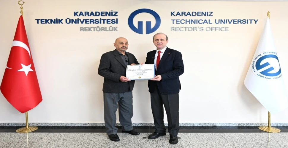 Türkiye Gündemine Oturan KTÜ Mezunu, Kendi Üniversitesinde Ağırlandı