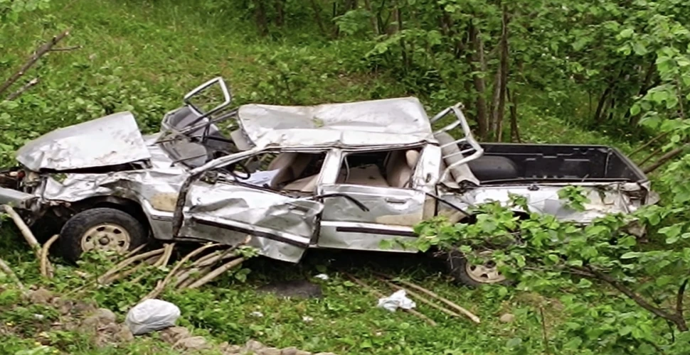 Trabzon'da Araç Fındık Bahçesine Uçtu 1 Ölü