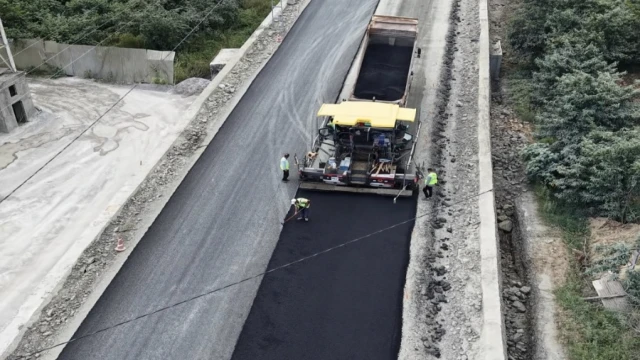 Yanbolu Santa Karayolunda Çalışmalar Hız Kesmiyor