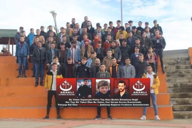Araklı Alperen Ocakları İlçe Başkanlığın'dan Basın Açıklaması