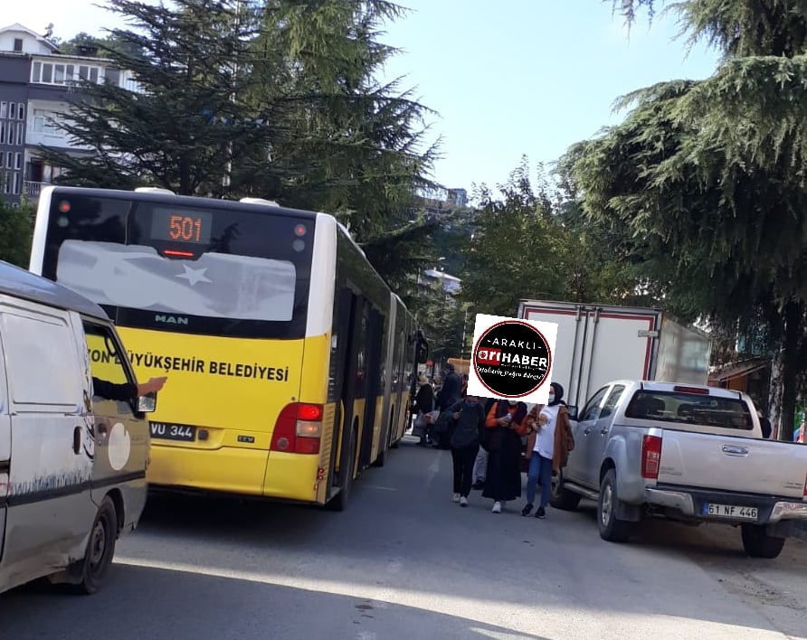 Araklı'da Trafik Bilmecesi