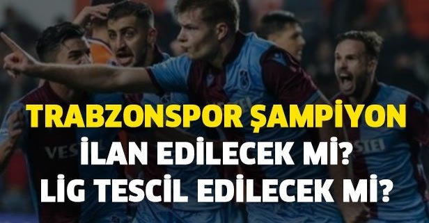 2019-2020 Şampiyonu Trabzonspor mu
