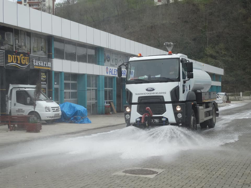 Araklı'da Koranavirüs Seferberliği Devam Ediyor