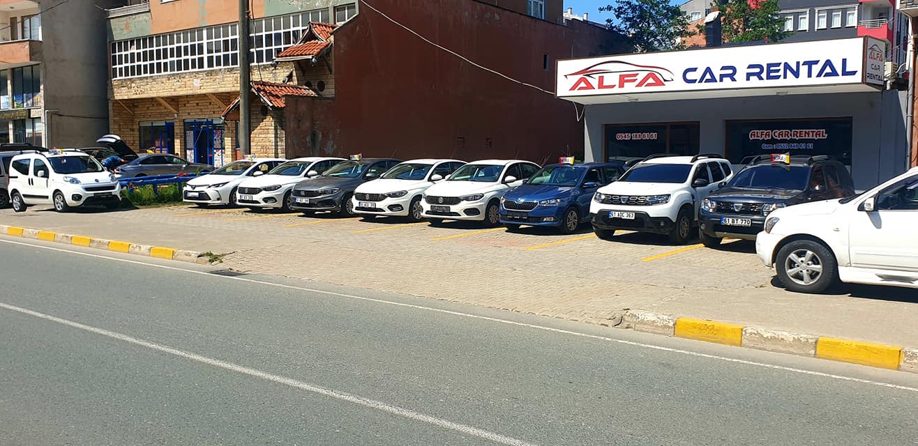 Araklı'da Alfa Car Rental Hizmete Açıldı